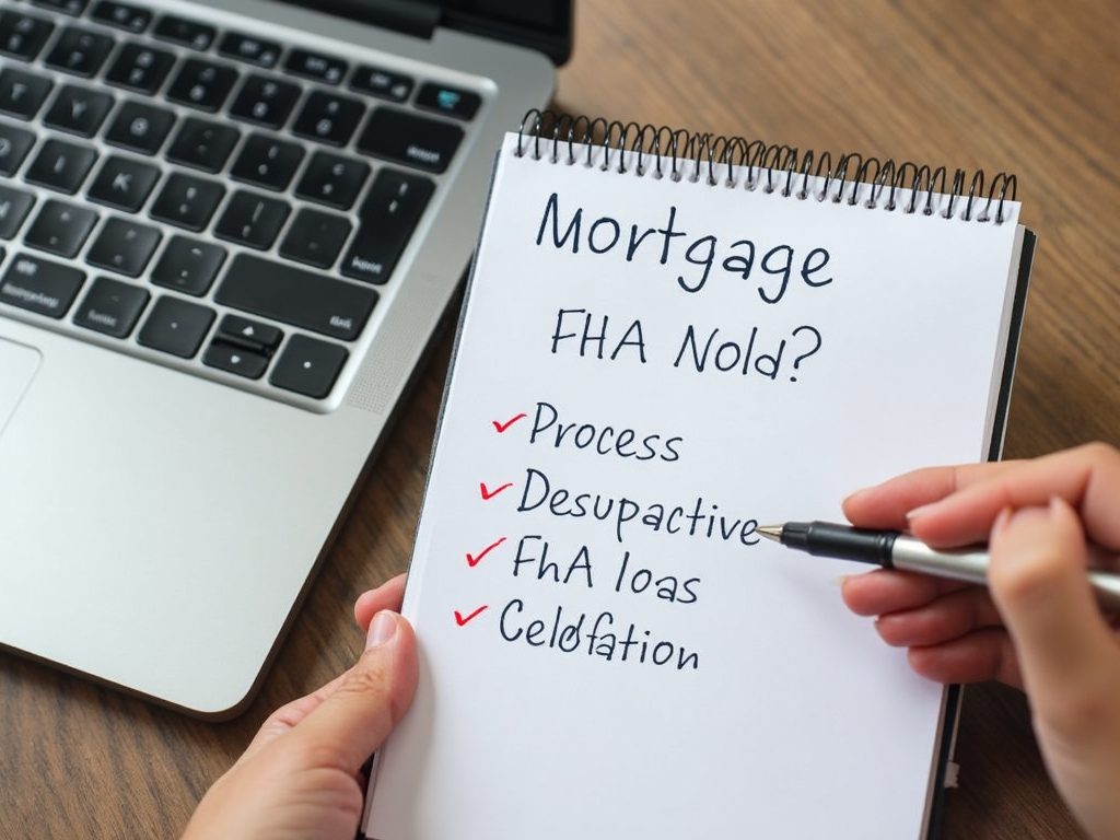Person researching mortgage options