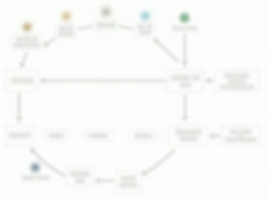 Flowchart of mortgage application process.