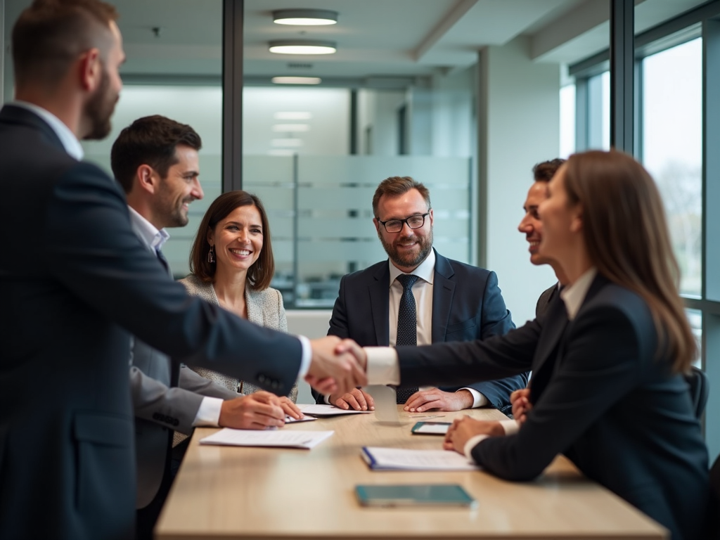 Client meeting with FHA-approved lender to discuss loan options