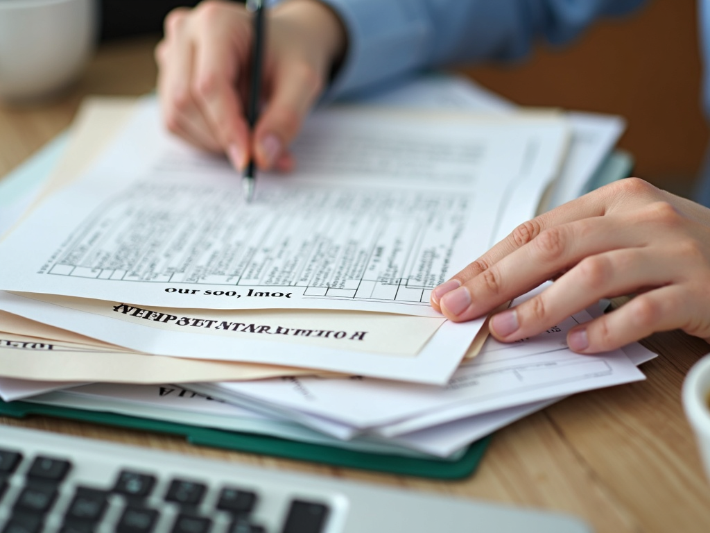Organizing documents for FHA mortgage application