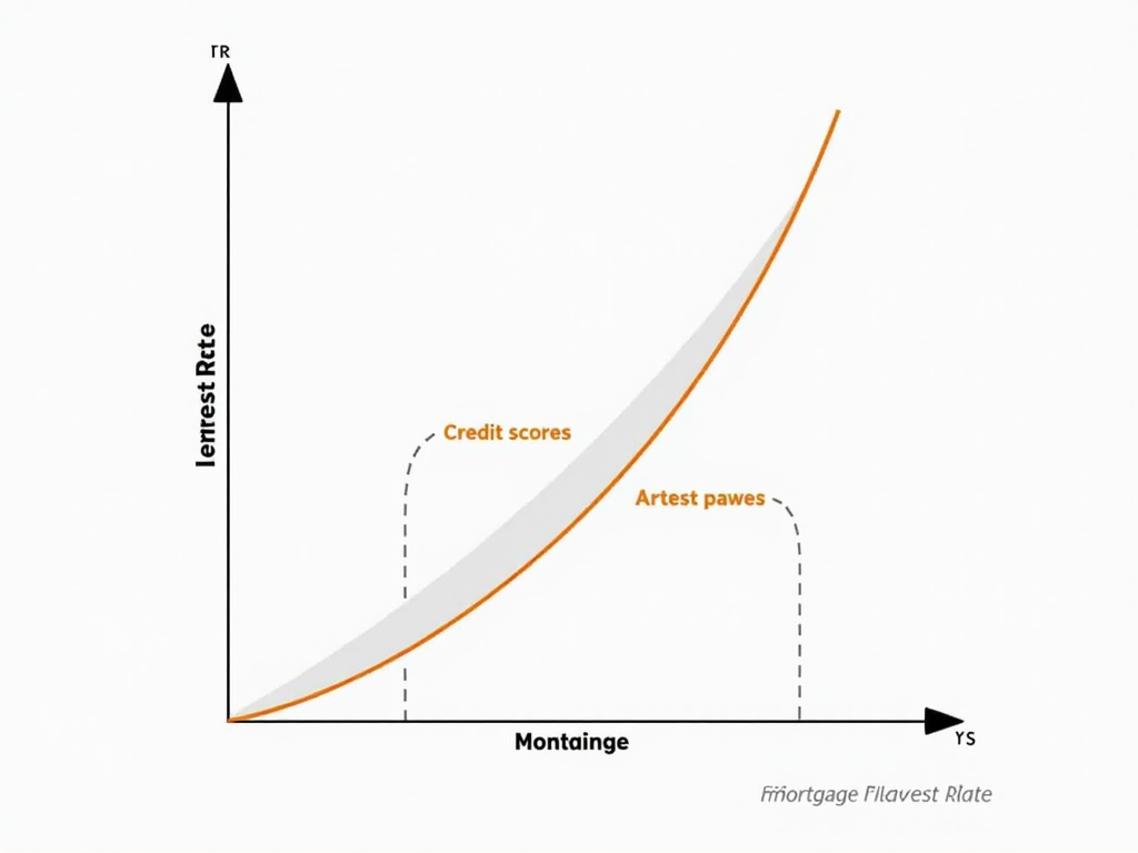 Credit score vs. mortgage interest rates